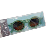 Summer Mint Round Sunglasses