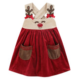 Red and White Reindeer Christmas Jumper