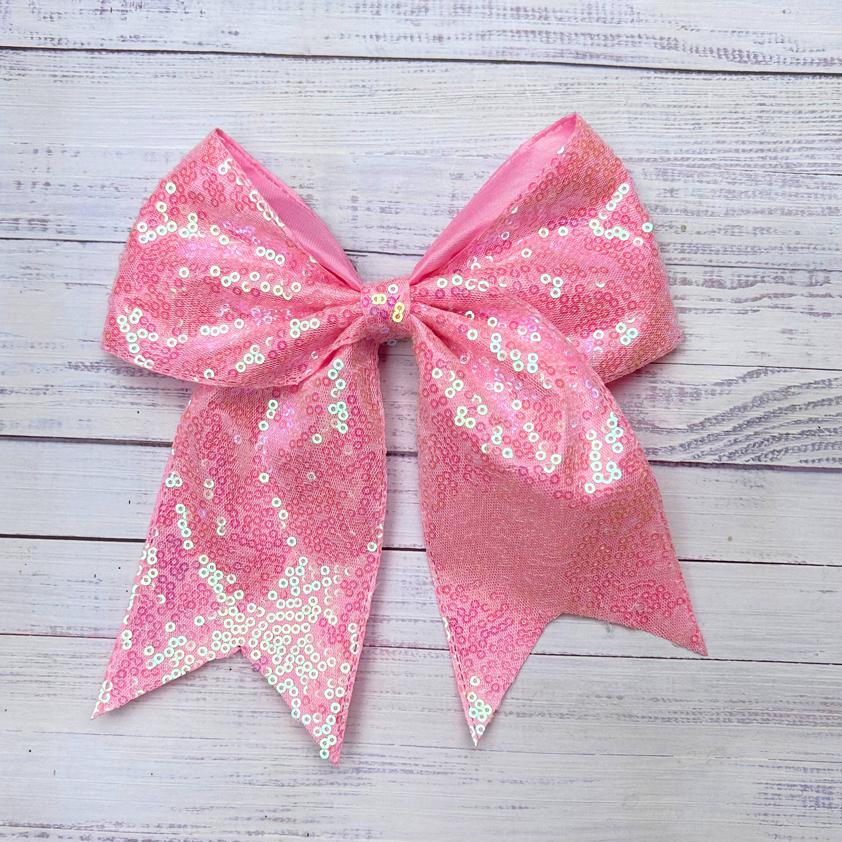 Sequins Cheer Hair Bows