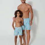 Green Fern Mens Swim Shorts