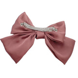 Satin Hair Bow Clip