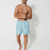 Green Fern Mens Swim Shorts