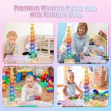 Montessori Musical Rainbow Marble Run Tree