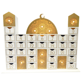 Ramadan Wooden Countdown Calendar - Mosque