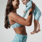 Green Fern Baby Swimsuit