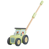 Tractor Wooden Boxed Push Along