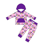 *Pre-Order* Pop Star Energy Hoodie Set for Kids- Kpop Demon Hunters Collection