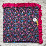 In My Napalm Era Luxe Ruffle Blanket- Kpop Demon Hunters Collection