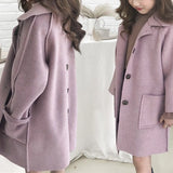 Premium Wool Lea Coat