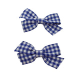 2pc Back to School Hair Clip-on Bow Set