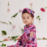 Blushing Blooms Convertible Zipper Pajama