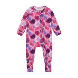 Blushing Blooms Convertible Zipper Pajama