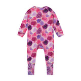 Blushing Blooms Convertible Zipper Pajama