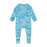 Seashell Serenade Convertible Zipper Pajama