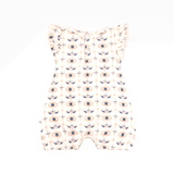 Tiny Talisman Ruffle Sleeve Shorty Romper