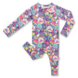 Donut Space Out Convertible Zipper Pajama