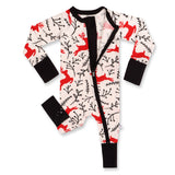 Reindeer Reign Convertible Zipper Pajama