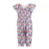 Donut Space Out Flutter Sleeve Jumpsuit