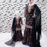 Midnight Garden Mommy & Me Sharara