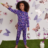 Iridescent Indigo Classic Pajama Set