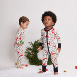 Reindeer Reign Convertible Zipper Pajama