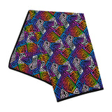 Graffiti Groove Swaddle Blanket