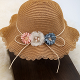 Floppy Straw Hat and Bag Set