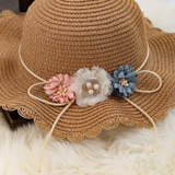 Floppy Straw Hat and Bag Set