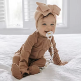 Baby Footies Pajama with headband set