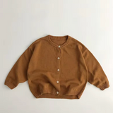 Unisex Cotton Knit Cardigan