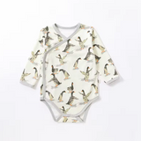 Safari Kimono Wrap Long Sleeve Onesie