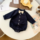 Long Sleeve Baby Bow Tie Shirt