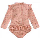 Pretty in Pink Polka Splash Swimwear Set