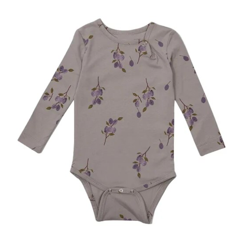 Shoulder Snap Pajama Bodysuit and Pants Set