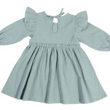 Princess Laura Smocked Linen Dress