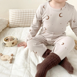 Sleep Luxe Long Sleeve Top and Pants Pajamas