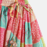 Pink & Magenta Lehenga choli with Dupatta