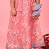 Purple & Pink One Shoulder Lehenga choli