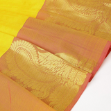 Pink & Yellow Pavadai Set