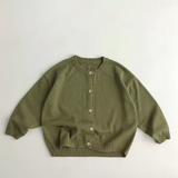 Unisex Cotton Knit Cardigan