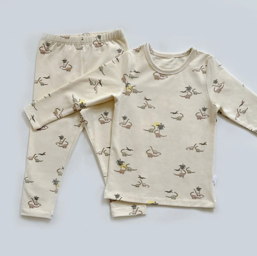 Sleep Luxe Long Sleeve Top and Pants Pajamas