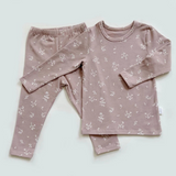 Sleep Luxe Long Sleeve Top and Pants Pajamas