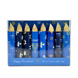 Happy Hanukkah Festival of Lights Candles