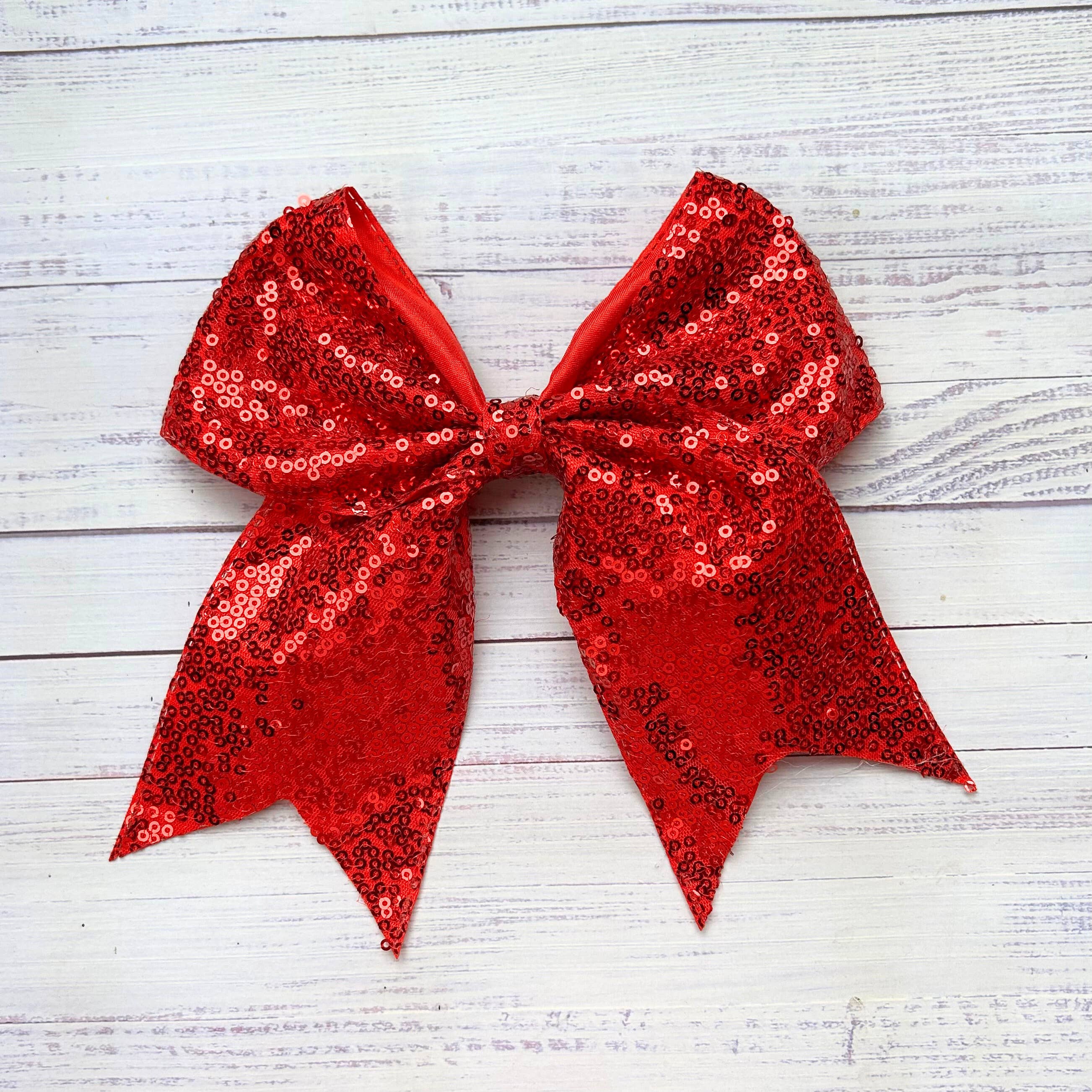 Sequins Cheer Hair Bows