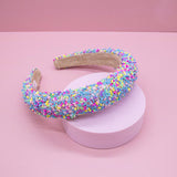 Padded Sprinkles Headband