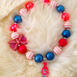 Trolls Queen Poppy Bubble Bead Necklace