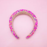 Padded Sprinkles Headband