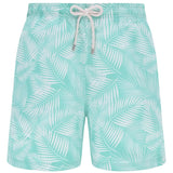 Green Fern Mens Swim Shorts