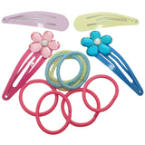 Hair Bobbles and Hair Clips Set