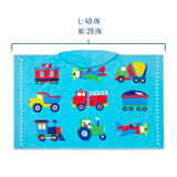 Trains, Planes & Trucks Beach Poncho